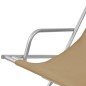 Liegestühle 2 Stk. Stahl Taupe Liegestühle 2 Stk. Stahl Taupe