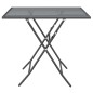 vidaXL Gartentisch 80x80x72 cm Streckmetall Anthrazit vidaXL Gartentisch 80x80x72 cm Streckmetall Anthrazit