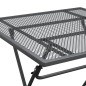 vidaXL Gartentisch 80x80x72 cm Streckmetall Anthrazit vidaXL Gartentisch 80x80x72 cm Streckmetall Anthrazit