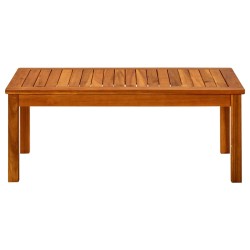 vidaXL Garten-Couchtisch 90x50x36 cm Massivholz Akazie