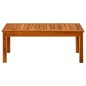 vidaXL Garten-Couchtisch 90x50x36 cm Massivholz Akazie vidaXL Garten-Couchtisch 90x50x36 cm Massivholz Akazie
