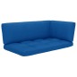 vidaXL 4-tlg. Paletten-Lounge-Set Schwarz Imprägniertes Kiefernholz vidaXL 4-tlg. Paletten-Lounge-Set Schwarz Imprägniertes Kiefernholz