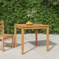 vidaXL Garten-Esstisch 85x85x75 cm Massivholz Teak vidaXL Garten-Esstisch 85x85x75 cm Massivholz Teak
