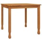 vidaXL Garten-Esstisch 85x85x75 cm Massivholz Teak vidaXL Garten-Esstisch 85x85x75 cm Massivholz Teak