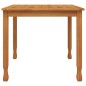 vidaXL Garten-Esstisch 85x85x75 cm Massivholz Teak vidaXL Garten-Esstisch 85x85x75 cm Massivholz Teak
