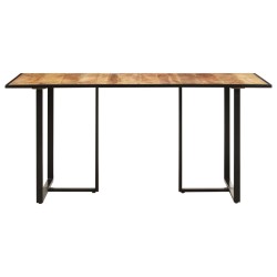 vidaXL Esstisch 200 cm Raues Mangoholz