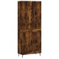 Highboard Räuchereiche 69,5x34x180 cm Holzwerkstoff Highboard Räuchereiche 69,5x34x180 cm Holzwerkstoff