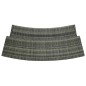 vidaXL Garten-Bartisch Grau 120x55x110 cm Poly Rattan vidaXL Garten-Bartisch Grau 120x55x110 cm Poly Rattan