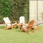vidaXL 5-tlg. Garten-Lounge-Set Adirondack Massivholz Akazie vidaXL 5-tlg. Garten-Lounge-Set Adirondack Massivholz Akazie