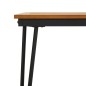 vidaXL Gartentisch mit Haarnadel-Beinen 160x80x75 cm Massivholz Akazie vidaXL Gartentisch mit Haarnadel-Beinen 160x80x75 cm Massivholz Akazie