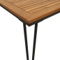 vidaXL Gartentisch mit Haarnadel-Beinen 160x80x75 cm Massivholz Akazie vidaXL Gartentisch mit Haarnadel-Beinen 160x80x75 cm Massivholz Akazie