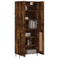 Highboard Räuchereiche 69,5x34x180 cm Holzwerkstoff Highboard Räuchereiche 69,5x34x180 cm Holzwerkstoff