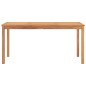 vidaXL Garten-Esstisch 160x80x77 cm Massivholz Teak vidaXL Garten-Esstisch 160x80x77 cm Massivholz Teak