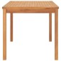 vidaXL Garten-Esstisch 160x80x77 cm Massivholz Teak vidaXL Garten-Esstisch 160x80x77 cm Massivholz Teak