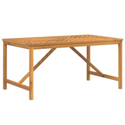 vidaXL Garten-Esstisch 150x90x74 cm Massivholz Akazie