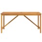 vidaXL Garten-Esstisch 150x90x74 cm Massivholz Akazie vidaXL Garten-Esstisch 150x90x74 cm Massivholz Akazie
