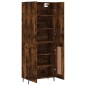Highboard Räuchereiche 69,5x34x180 cm Holzwerkstoff Highboard Räuchereiche 69,5x34x180 cm Holzwerkstoff