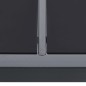 vidaXL Outdoor-Esstisch Anthrazit 150x90x74 cm Stahl vidaXL Outdoor-Esstisch Anthrazit 150x90x74 cm Stahl