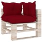 vidaXL 6-tlg. Garten-Lounge-Set aus Paletten mit Kissen Kiefernholz vidaXL 6-tlg. Garten-Lounge-Set aus Paletten mit Kissen Kiefernholz