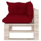 vidaXL 6-tlg. Garten-Lounge-Set aus Paletten mit Kissen Kiefernholz vidaXL 6-tlg. Garten-Lounge-Set aus Paletten mit Kissen Kiefernholz