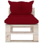 vidaXL 6-tlg. Garten-Lounge-Set aus Paletten mit Kissen Kiefernholz vidaXL 6-tlg. Garten-Lounge-Set aus Paletten mit Kissen Kiefernholz