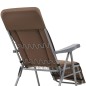 Klappbare Gartenstühle mit Auflagen 2 Stk. Braun Klappbare Gartenstühle mit Auflagen 2 Stk. Braun