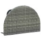 vidaXL Balkontisch Grau 60x60x40 cm Poly Rattan vidaXL Balkontisch Grau 60x60x40 cm Poly Rattan