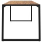 vidaXL Gartentisch mit Beinen in U-Form 160x80x75 cm Massivholz Akazie vidaXL Gartentisch mit Beinen in U-Form 160x80x75 cm Massivholz Akazie