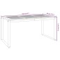 vidaXL Gartentisch mit Beinen in U-Form 160x80x75 cm Massivholz Akazie vidaXL Gartentisch mit Beinen in U-Form 160x80x75 cm Massivholz Akazie