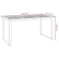 vidaXL Gartentisch mit Beinen in U-Form 160x80x75 cm Massivholz Akazie vidaXL Gartentisch mit Beinen in U-Form 160x80x75 cm Massivholz Akazie