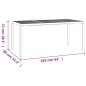 vidaXL Gartentisch Anthrazit 165x80x72 cm Stahl vidaXL Gartentisch Anthrazit 165x80x72 cm Stahl