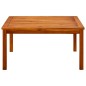 vidaXL Garten-Couchtisch 85x85x45 cm Massivholz Akazie vidaXL Garten-Couchtisch 85x85x45 cm Massivholz Akazie