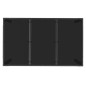vidaXL Gartentisch mit Glasplatte Schwarz 150x90x75 cm Poly Rattan vidaXL Gartentisch mit Glasplatte Schwarz 150x90x75 cm Poly Rattan