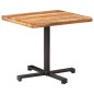 vidaXL Bistrotisch Quadratisch 80x80x75 cm Akazie Massivholz vidaXL Bistrotisch Quadratisch 80x80x75 cm Akazie Massivholz