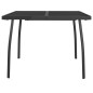 vidaXL Gartentisch Anthrazit 100x100x72 cm Stahlgitter vidaXL Gartentisch Anthrazit 100x100x72 cm Stahlgitter