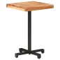 vidaXL Bistrotisch Quadratisch 50x50x75 cm Akazie Massivholz vidaXL Bistrotisch Quadratisch 50x50x75 cm Akazie Massivholz