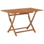 vidaXL Klappbarer Gartentisch 120x70x75 cm Massivholz Eukalyptus vidaXL Klappbarer Gartentisch 120x70x75 cm Massivholz Eukalyptus