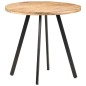 vidaXL Esstisch 80 cm Raues Mangoholz vidaXL Esstisch 80 cm Raues Mangoholz