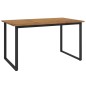 vidaXL Gartentisch mit Beinen in U-Form 140×80×75 cm Massivholz Akazie vidaXL Gartentisch mit Beinen in U-Form 140×80×75 cm Massivholz Akazie