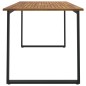 vidaXL Gartentisch mit Beinen in U-Form 140×80×75 cm Massivholz Akazie vidaXL Gartentisch mit Beinen in U-Form 140×80×75 cm Massivholz Akazie