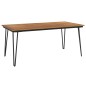 vidaXL Gartentisch Haarnadel-Tischbeine 180x90x75 cm Akazie Massivholz vidaXL Gartentisch Haarnadel-Tischbeine 180x90x75 cm Akazie Massivholz