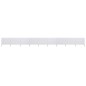 vidaXL 9-teiliges Windschutzgewebe 1200 x 120 cm Sandweiß vidaXL 9-teiliges Windschutzgewebe 1200 x 120 cm Sandweiß
