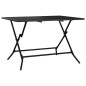 vidaXL Gartentisch Klappbar Anthrazit 110x80x72 cm Stahlgitter vidaXL Gartentisch Klappbar Anthrazit 110x80x72 cm Stahlgitter