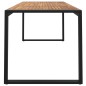 vidaXL Gartentisch mit Gestell U-Form 180x90x75 cm Akazie Massivholz vidaXL Gartentisch mit Gestell U-Form 180x90x75 cm Akazie Massivholz