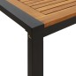 vidaXL Gartentisch mit Gestell U-Form 180x90x75 cm Akazie Massivholz vidaXL Gartentisch mit Gestell U-Form 180x90x75 cm Akazie Massivholz