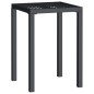 vidaXL Gartentisch Anthrazit 50x50x72 cm Stahl vidaXL Gartentisch Anthrazit 50x50x72 cm Stahl