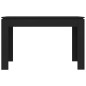vidaXL Esstisch Schwarz 120x60x76 cm Holzwerkstoff vidaXL Esstisch Schwarz 120x60x76 cm Holzwerkstoff