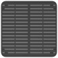 vidaXL Gartentisch Anthrazit 100x100x71 cm Stahl vidaXL Gartentisch Anthrazit 100x100x71 cm Stahl
