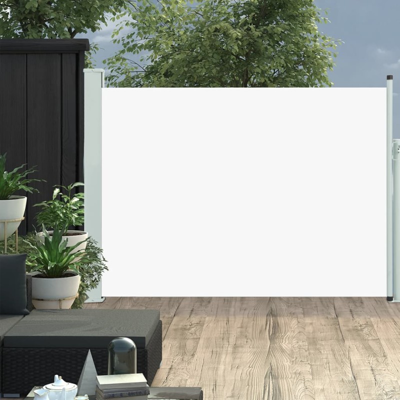 vidaXL Ausziehbare Seitenmarkise 100×500 cm Creme vidaXL Ausziehbare Seitenmarkise 100×500 cm Creme