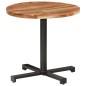 vidaXL Bistrotisch Rund Ø80x75 cm Akazie Massivholz vidaXL Bistrotisch Rund Ø80x75 cm Akazie Massivholz